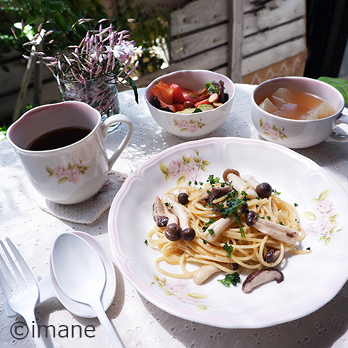 イマン　ダイアナローズ　パスタプレート